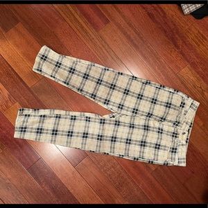 PLT plaid pant